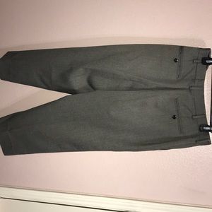 Van Heusen Heather Gray Mens Pants/Slacks